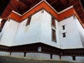 Simtokha Dzong in Bhutan Royalty Free Stock Photo