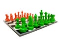 Simulation chess