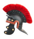 Simulation of a Roman centurion helmet Royalty Free Stock Photo