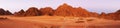 Sinai desert landscape Royalty Free Stock Photo