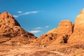 Sinai desert landscape Royalty Free Stock Photo