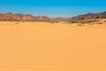 Sinai desert landscape Royalty Free Stock Photo