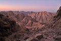 Sinai dusk