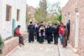 Sinai / Egypt - 03/2/2016: St. Catherine`s Monastery. In this monastery there are the great biblical shrine of the Burning Bush.