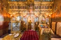 Sinaia Monastery in Romania, inside view