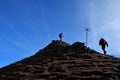 Furnica mountain in National Park Bucegi of Carpathians mountains, Romania Royalty Free Stock Photo