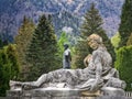 Peles Castle - different details - Romania Royalty Free Stock Photo