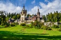 SINAIA, Romania - Royal castle Peles Royalty Free Stock Photo