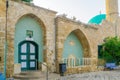 Sinan Basha Mosque in the old city of Acre Akko Royalty Free Stock Photo