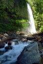 Sindang Gila Lombok Waterfall Royalty Free Stock Photo