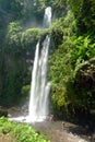 Sindang Gila Lombok Waterfall Royalty Free Stock Photo