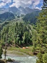 Sindh River In Sonamarg Kashmir Royalty Free Stock Photo