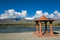 Sindu Darshan Place at the bank of Indus River, Leh-Ladakh, India