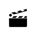 sinema icon Royalty Free Stock Photo