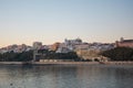 Sines beach at sunset in Portugal Royalty Free Stock Photo