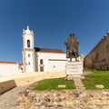 The statue of Vasco da Gama in his home town of Sines Royalty Free Stock Photo