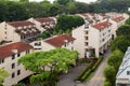 Low-density residential suburb in Clementi, Singapore