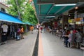 People at the Whampoa Hawker Centre during lunch time Royalty Free Stock Photo