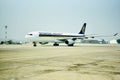 Singapore airlines around Dhaka international airport