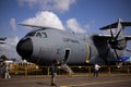 Singapore Airshow 2024 - Luftwaffe Airbus A400M Atlas Royalty Free Stock Photo