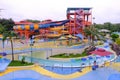 Singapore Apr2021 View of the Wild Wild Wet, a water theme park in Downtown East, which is an entertainment hub in Pasir Ris. This