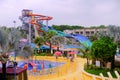 Singapore Apr2021 View of the Wild Wild Wet, a water theme park in Downtown East, which is an entertainment hub in Pasir Ris. This