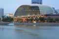 SINGAPORE - APRIL 10, 2016: Esplanade - Theatres on the Bay is a Royalty Free Stock Photo