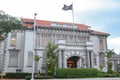 SINGAPORE - APRIL 10,2016:Victoria Memorial Hall in Singapore Royalty Free Stock Photo