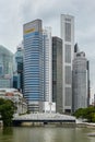 Singapore architecture - Singapore city skyline of business district downtown