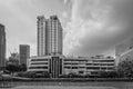 Singapore architecture - the Riverwalk Apartment building