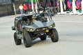 Singapore Armed Forces (SAF) demonstrating its new Light Strike Vehicle (LSV) MkII during National Day Parade (NDP) Rehearsal