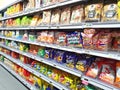 Singapore : Assorted crackers , processed food