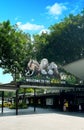 SINGAPORE- AUG 21, 2019. Entrance of the zoo. Royalty Free Stock Photo