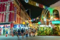 Chinatown district in Singapore world famous shopping destination