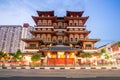 Singapore buddha tooth relic temple Royalty Free Stock Photo