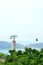 Singapore Cable Car, Haze