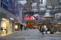 Singapore Changi Airport duty free shopping area Royalty Free Stock Photo