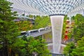 Singapore changi airport the jewl with highest indoor fountain