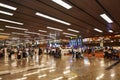 Singapore Changi Airport Terminal 1 Departure Hall Royalty Free Stock Photo