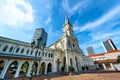 Singapore. Chijmes (Convent Of Holy Infant Jesus Chapel And Caldwell House Royalty Free Stock Photo