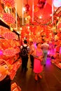 Singapore Chinatown Chinese Lunar New Year shoppin Royalty Free Stock Photo