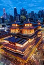 Singapore Chinatown and Financial District Skyline Royalty Free Stock Photo