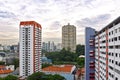 Singapore Chinatown Public Housing Blocks