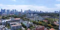 Singapore City outskirts Royalty Free Stock Photo