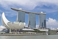 Singapore City View at ArtScience Museum and Marina Bay Sands