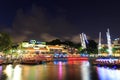 Singapore clarke quay night