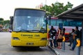 Singapore coach terminal for bus transport to Johor Bahru Malaysia