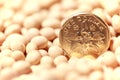 Singapore coin Royalty Free Stock Photo