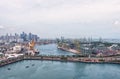 Singapore commercial harbor