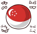 Singapore country ball